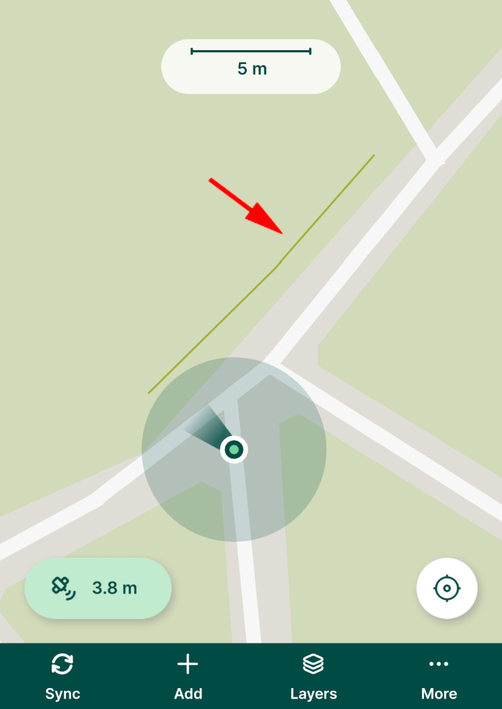Simbologia inadequada dos elementos no mapa