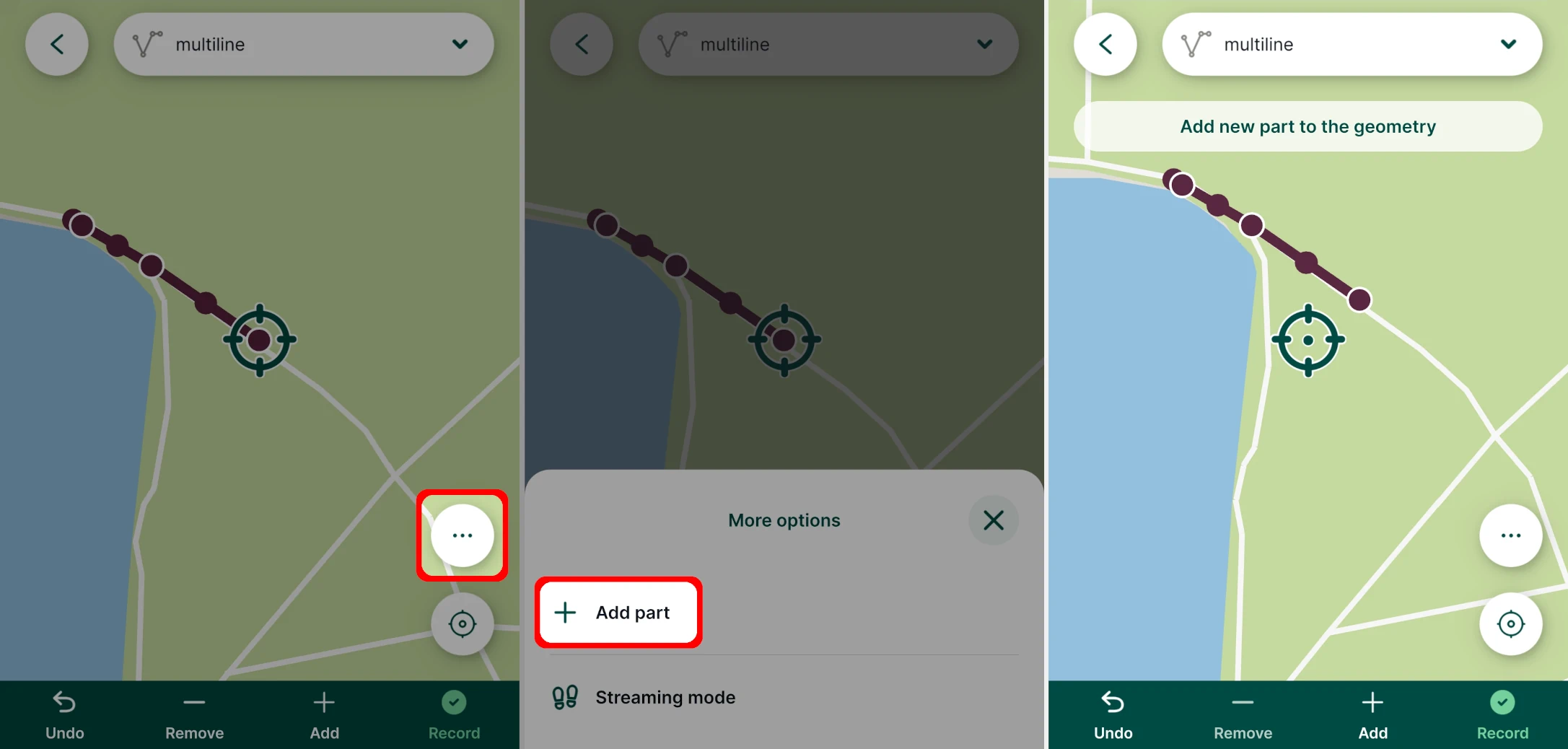 Adicionar uma funcionalidade no aplicativo móvel « Mergin Maps »
